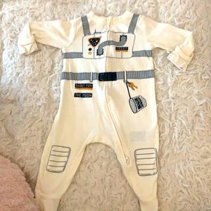 Space cadet footed Pajama